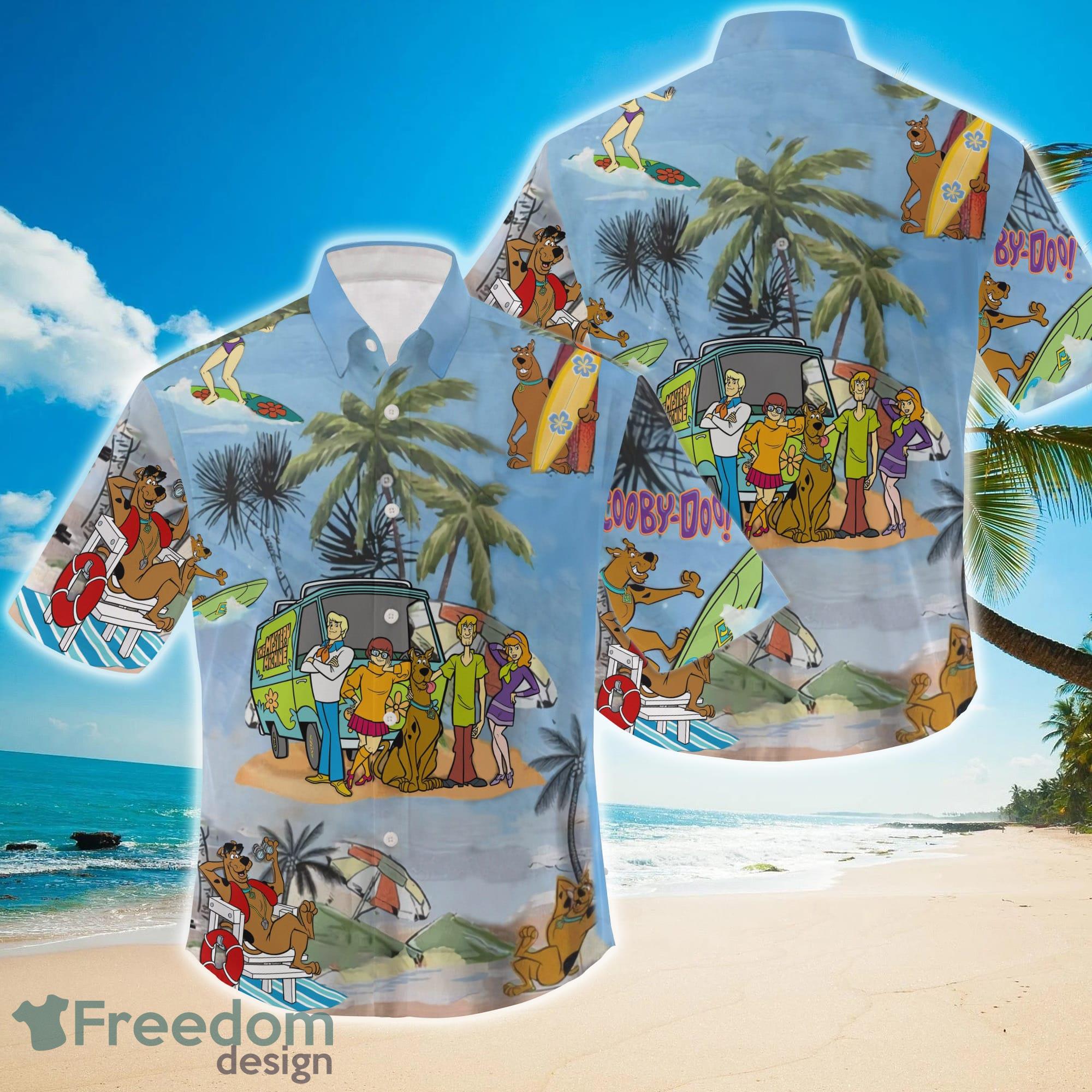 Scooby-Doo Summer Time Hawaiian Shirt For Men And Women Product Photo 1