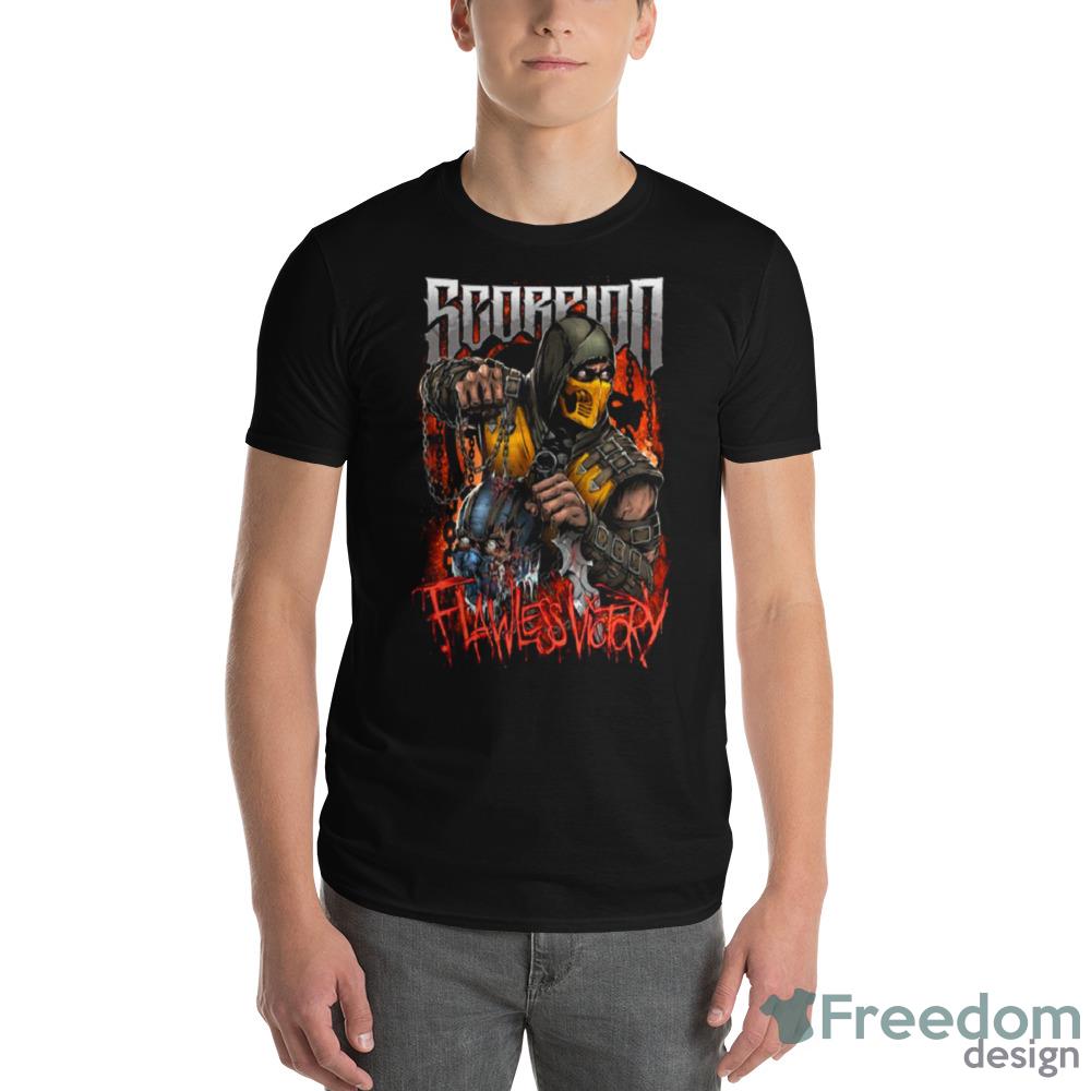 Scorpion From Mortal Kombat Game Graphics Shirt - 980 Lightweight Fashion Short Sleeve T-Shirt Scorpion From Mortal Kombat Game Graphics Shirt - 980 Lightweight Fashion Short Sleeve T-Shirt
