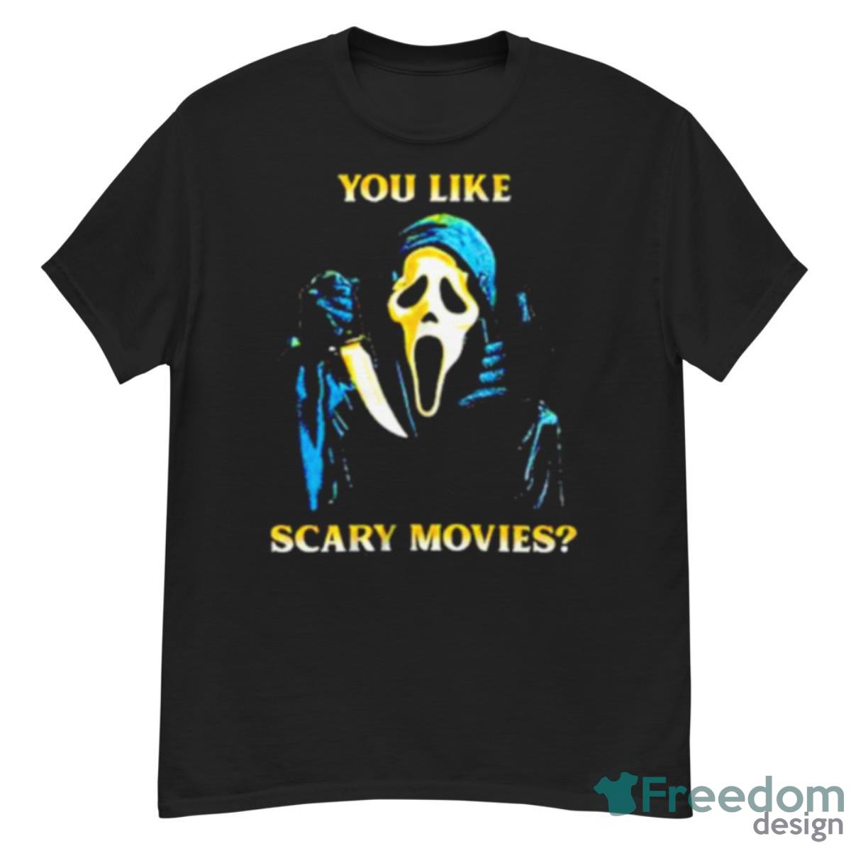 Scream You Like Scary Movies Funny Ghost Face Shirt - G500 Men’s Classic T-Shirt