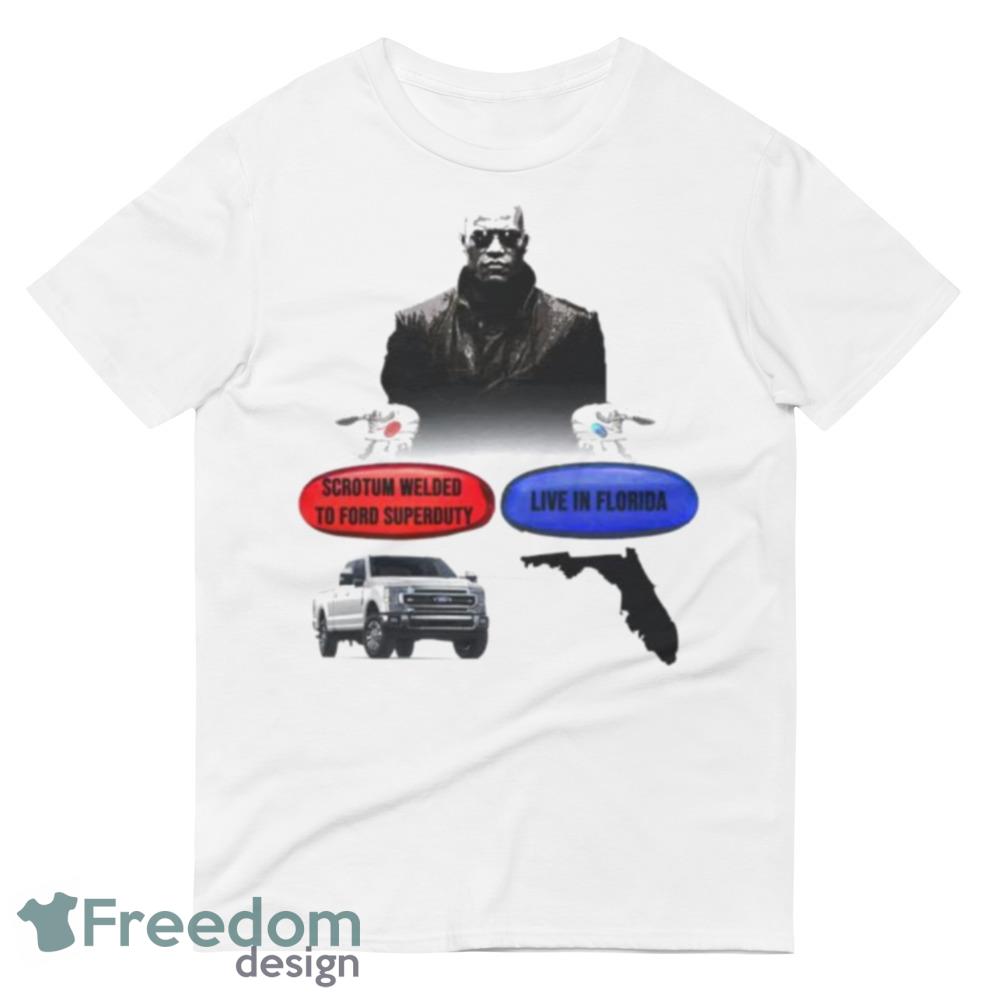 scrotum welded to ford superduty White T Shirt image scrotum welded to ford superduty White T Shirt - 980 Lightweight Fashion Short Sleeve T-Shirt