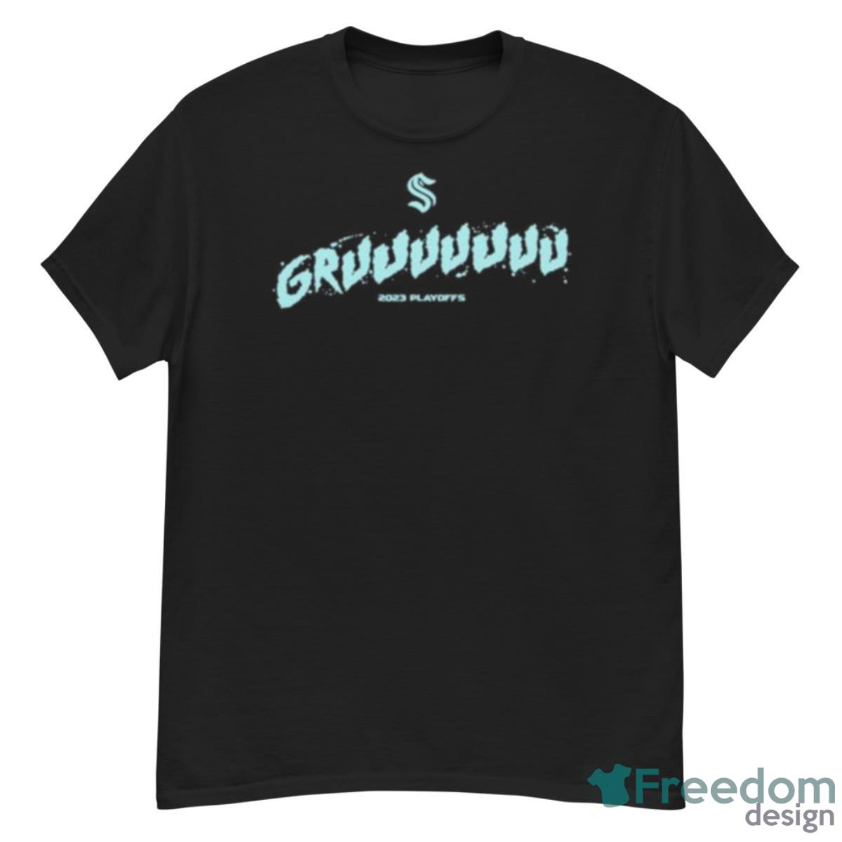 Seattle Kraken Gruuuuuu 2023 Playoffs Shirt - G500 Men’s Classic T-Shirt