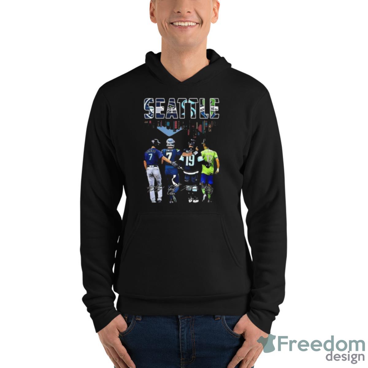 Seattle Sports Gonzales Smith McCanny Signatures Shirt - Unisex Fleece Pullover Hoodie Seattle Sports Gonzales Smith McCanny Signatures Shirt - Unisex Fleece Pullover Hoodie