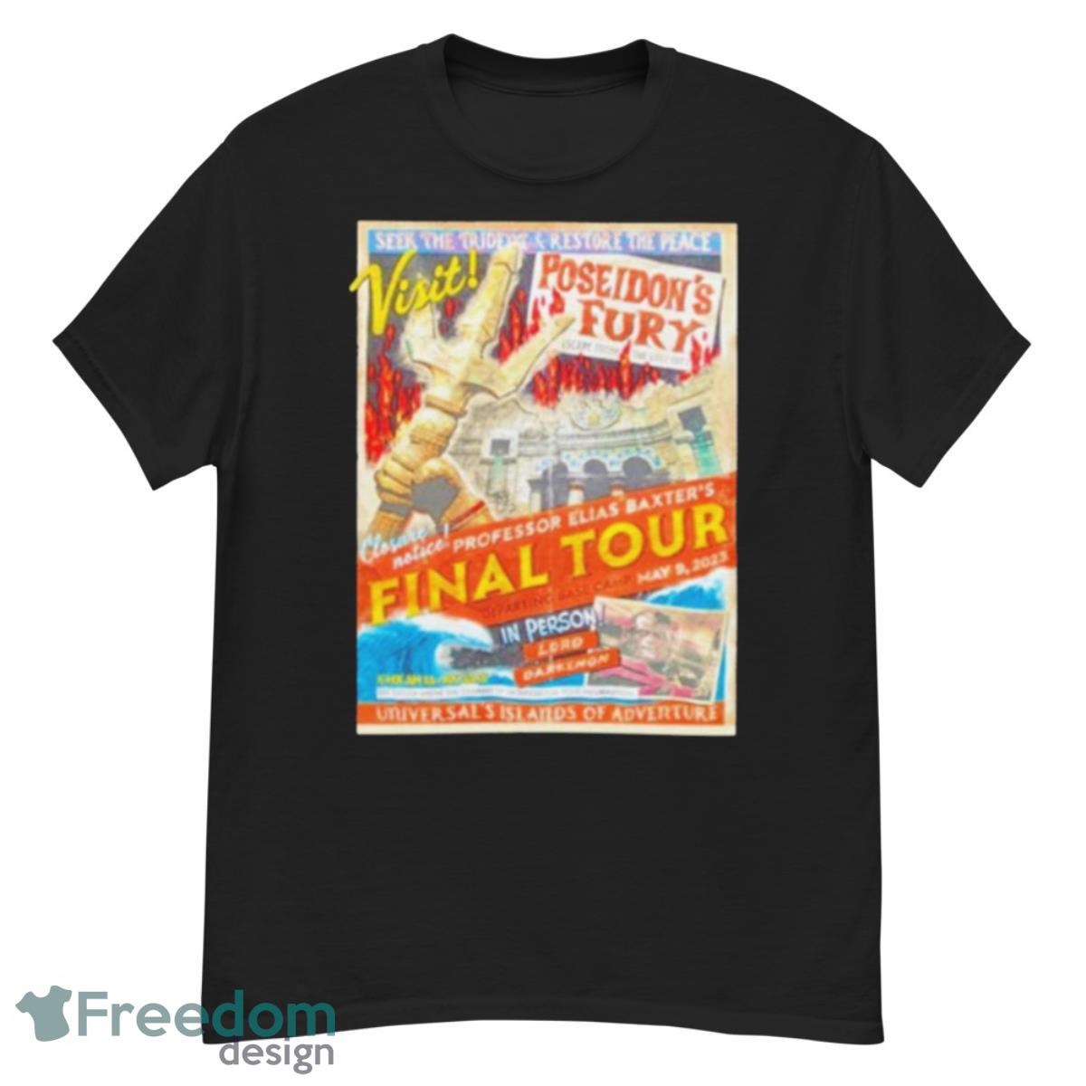 Seek The Trident And Restore The Peace Poseidon’s Fury Farewell Shirt - G500 Men’s Classic T-Shirt