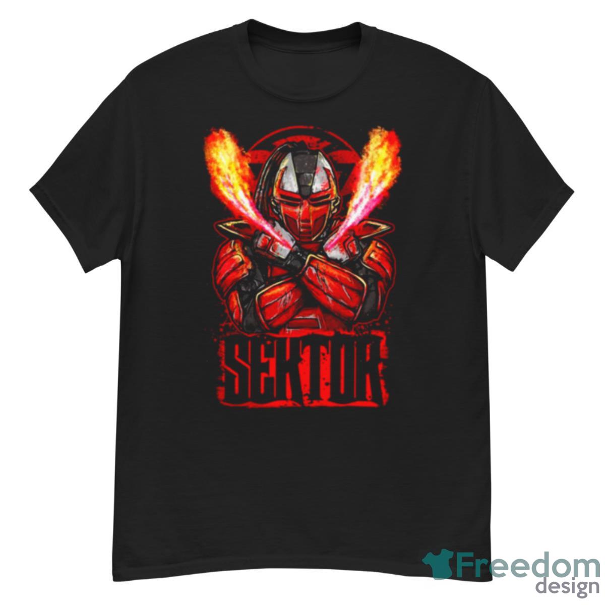 Sektor On Fire Mortal Kombat Art Shirt - G500 Men’s Classic T-Shirt