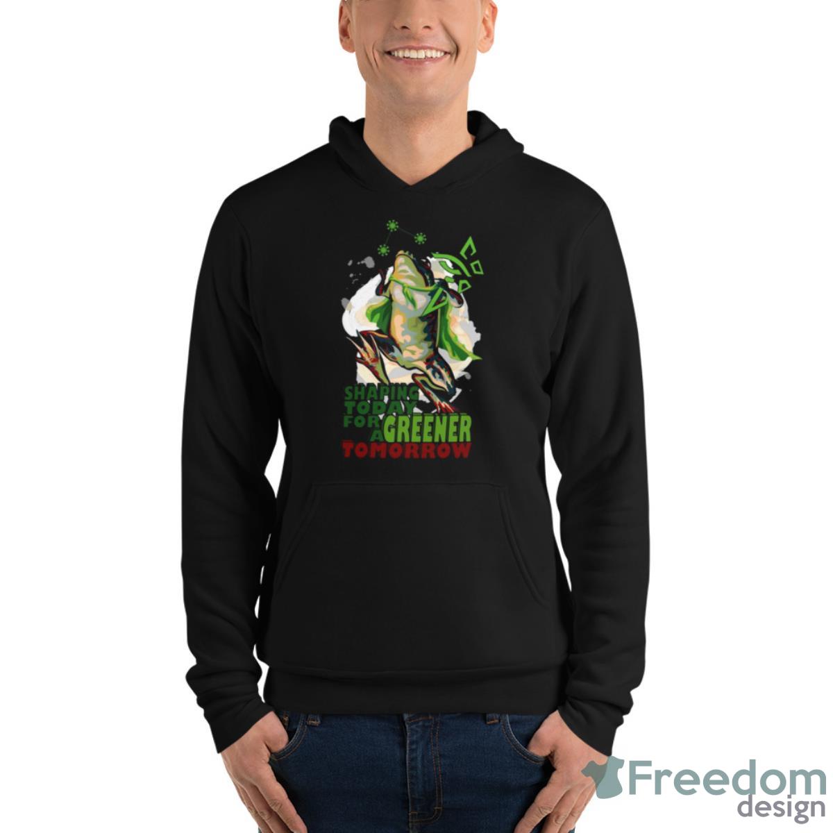 Shaping Today For A Greener Tomorrow Ingress Shirt - Unisex Fleece Pullover Hoodie Shaping Today For A Greener Tomorrow Ingress Shirt - Unisex Fleece Pullover Hoodie