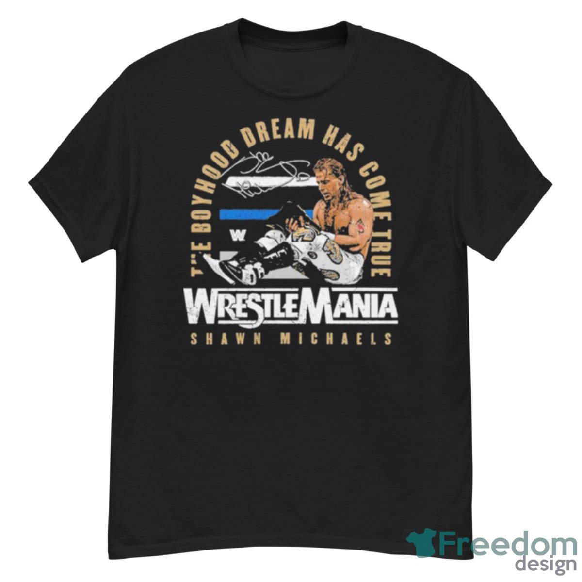 Shawn Michaels Wrestlemania 12 Champion Signature Shirt - G500 Men’s Classic T-Shirt