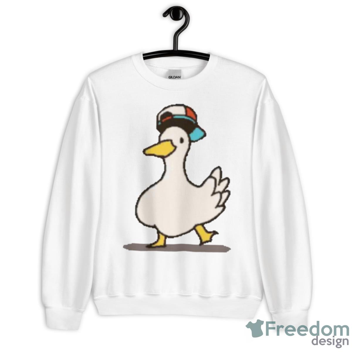 Shuba Duck Hololive Oozora Subaru Shirt - Unisex Heavy Blend Crewneck Sweatshirt