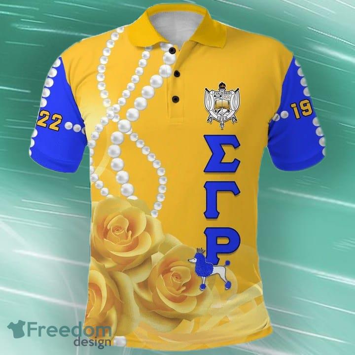 Sigma Gamma Rho Yellow Tea Rose Polo Shirts birthday For Men And Women - Sigma Gamma Rho Yellow Tea Rose Polo Shirts birthday_1 Sigma Gamma Rho Yellow Tea Rose Polo Shirts birthday For Men And Women - Sigma Gamma Rho Yellow Tea Rose Polo Shirts birthday_1