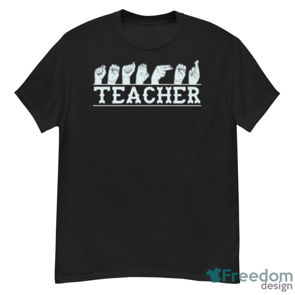 Sign Language Teacher Asl Conversation Shirt - G500 Men’s Classic T-Shirt