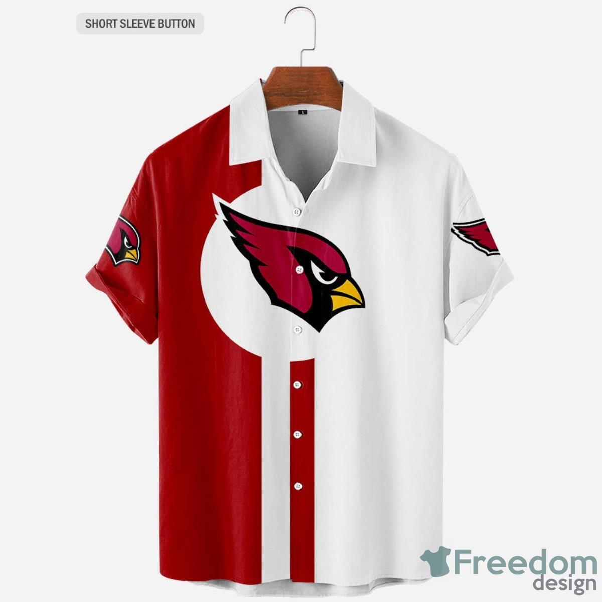 Simple Arizona Cardinals Full Printing Hawaiian Shirt Perfect Gift Product Photo 1