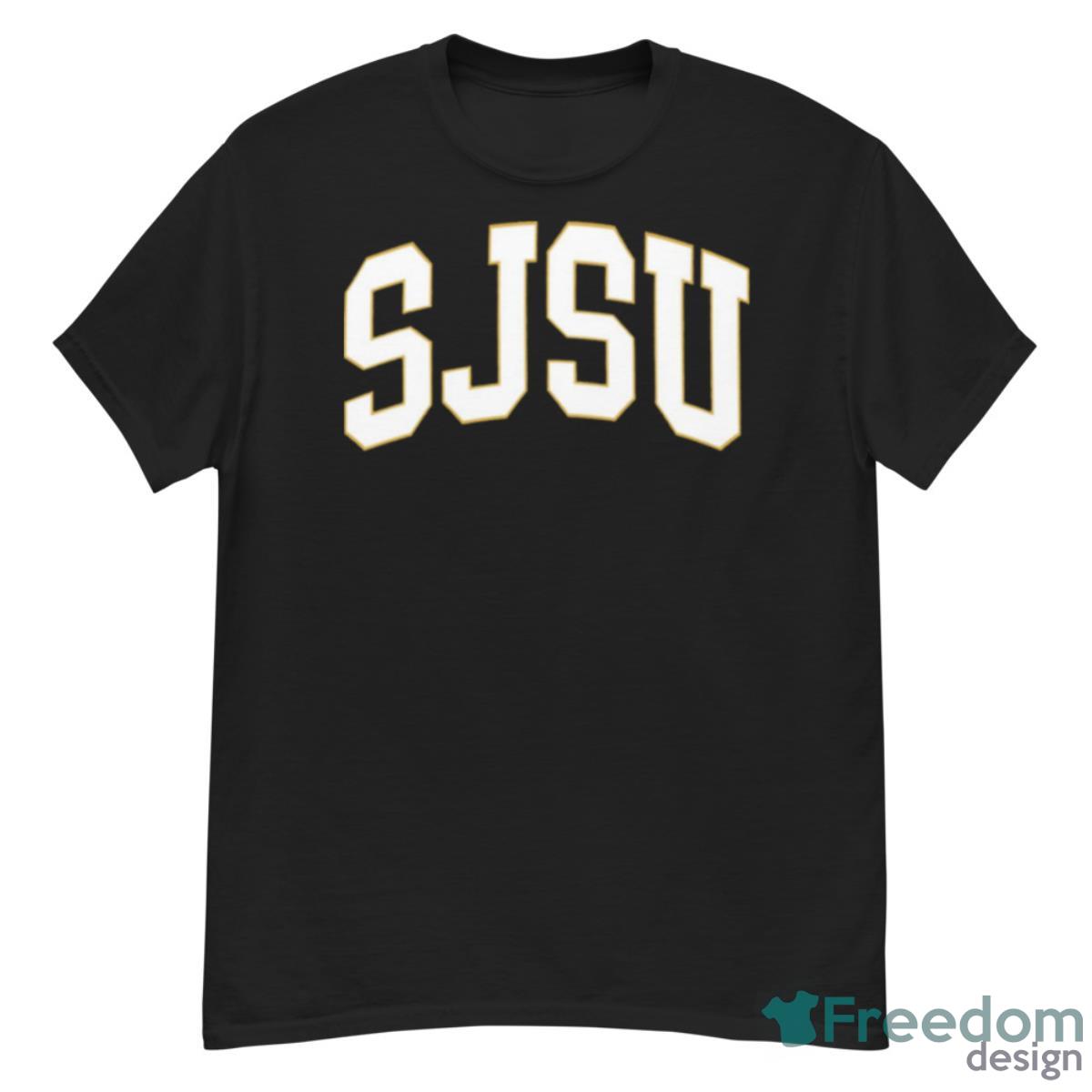 Sjsu College Font Curved San Jose State Shirt - G500 Men’s Classic T-Shirt