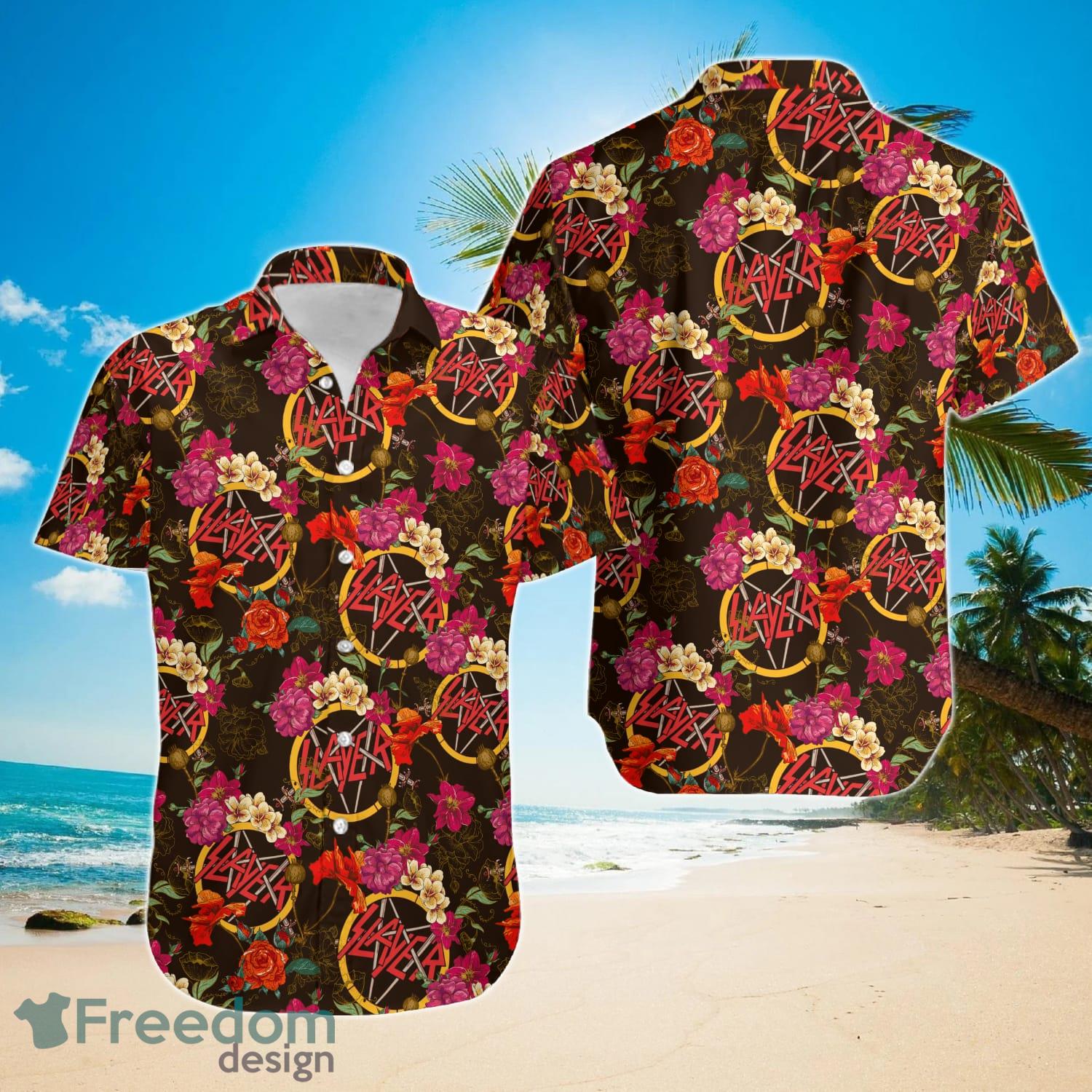 Slayer Band Unisex Hawaiian Shirts Product Photo 1