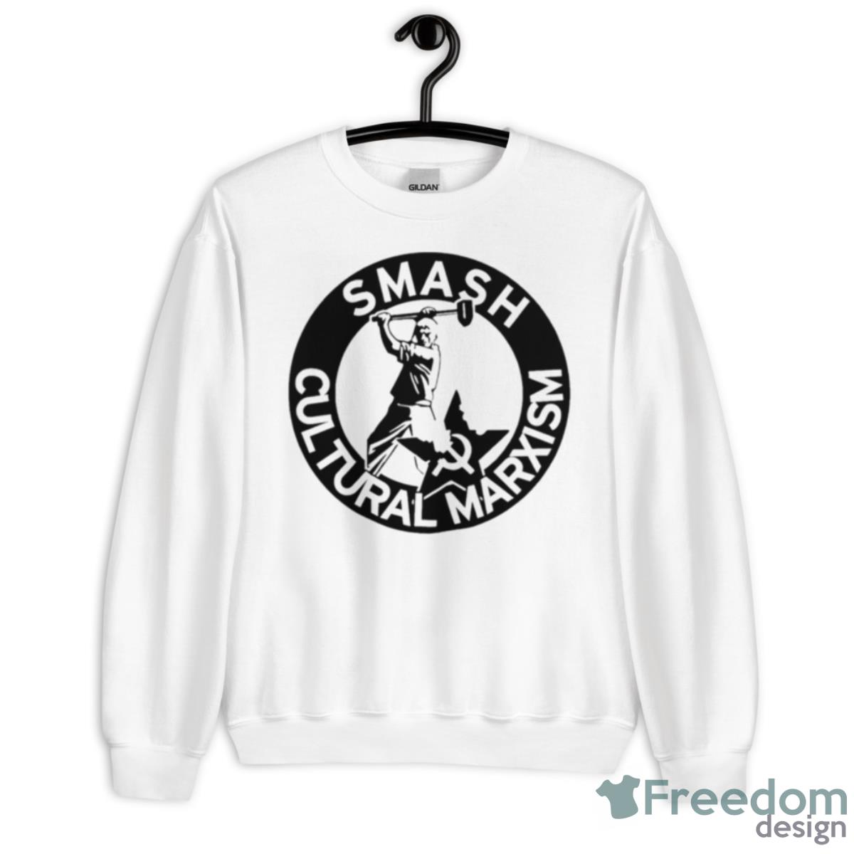 Smash Cultural Marxism Shirt - Unisex Heavy Blend Crewneck Sweatshirt