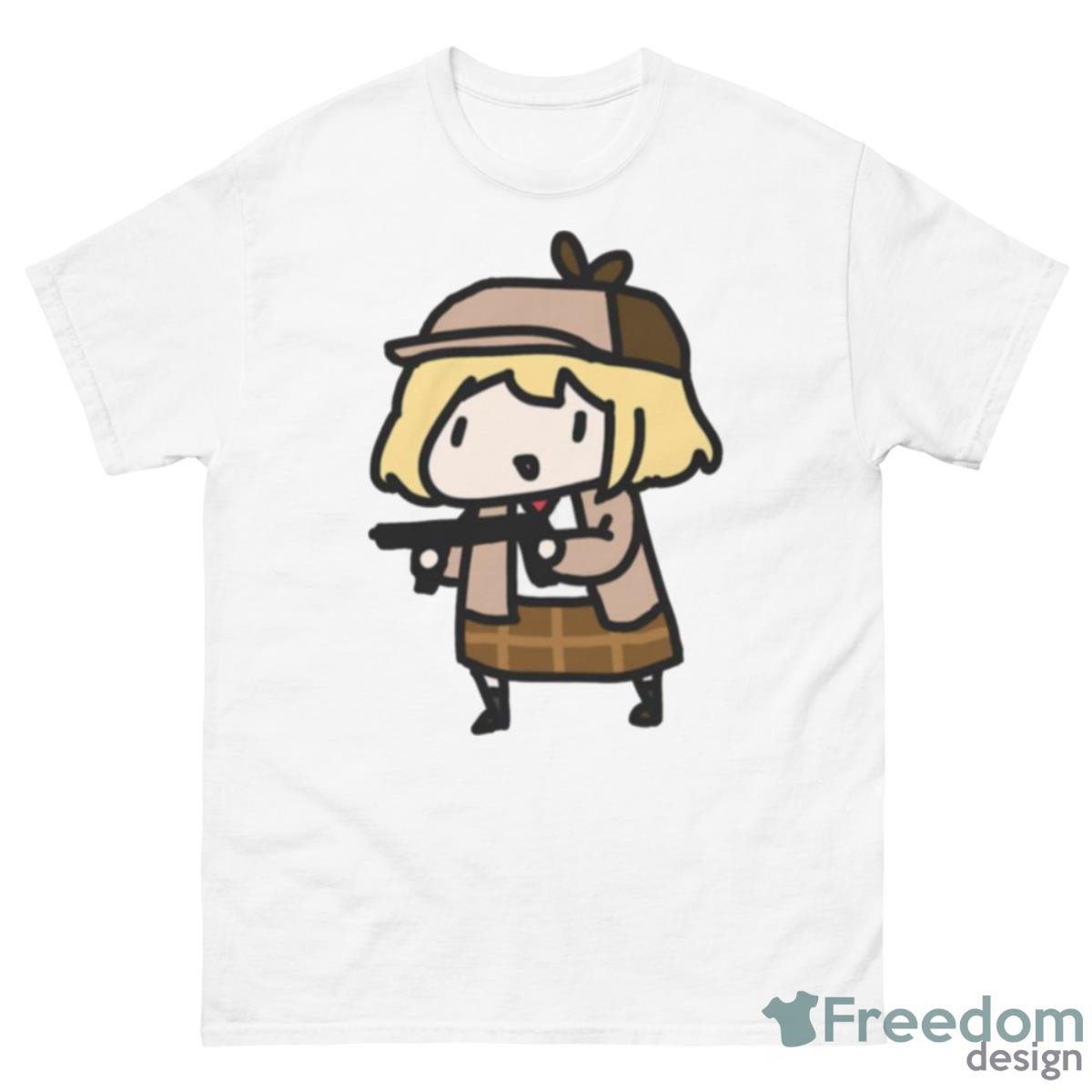 Smol Ame Hololive Watson Amelia Shirt - 500 Men’s Classic Tee Gildan