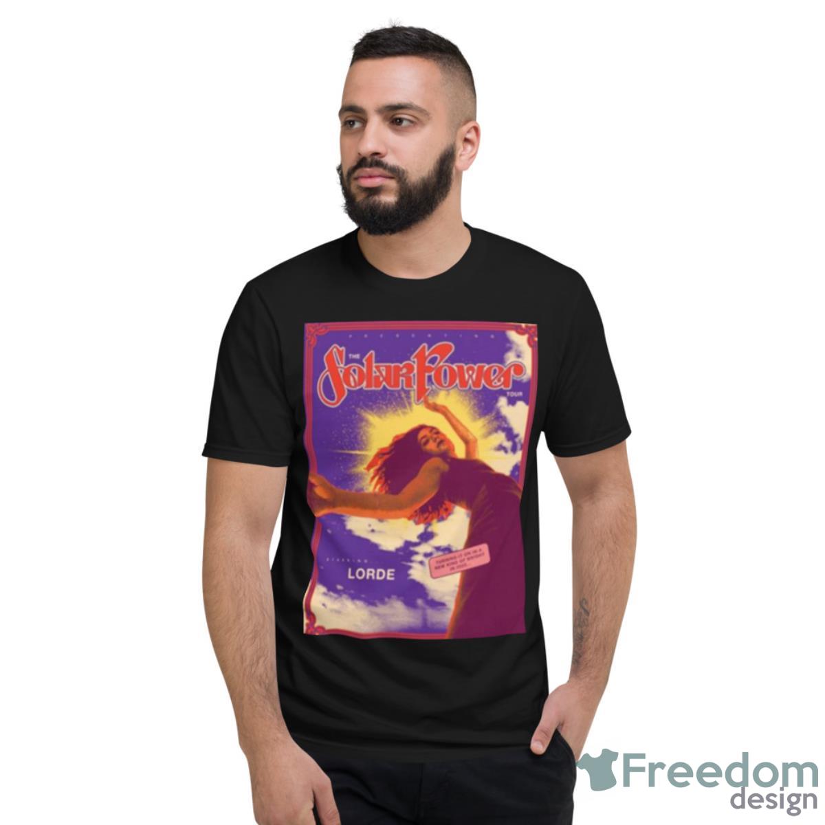 Solar Power Lorde Graphic Shirt - Short Sleeve T-Shirt