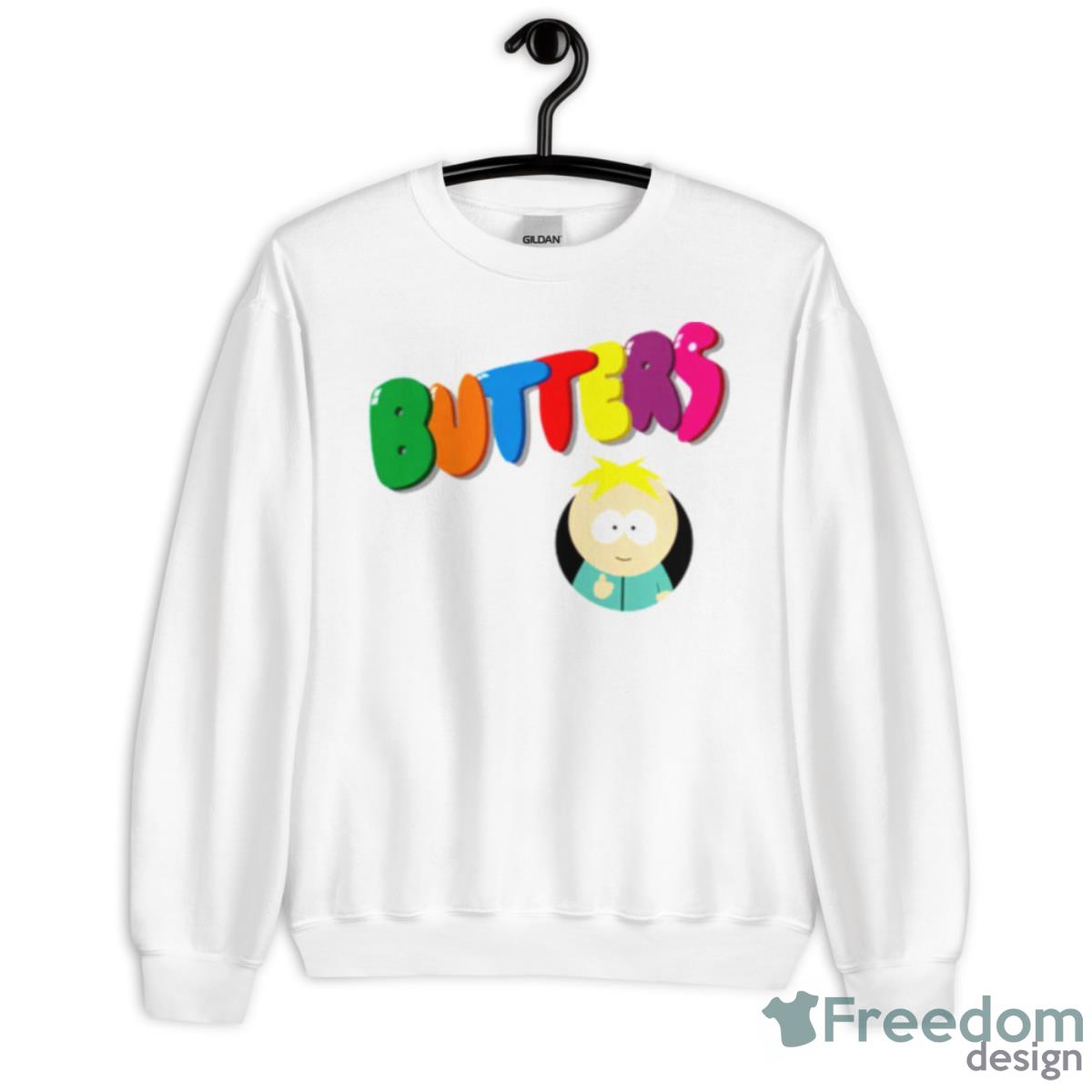 South Park South Park Rainbow Butters Shirt - Unisex Heavy Blend Crewneck Sweatshirt