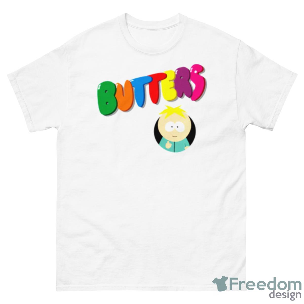 South Park South Park Rainbow Butters Shirt - 500 Men’s Classic Tee Gildan