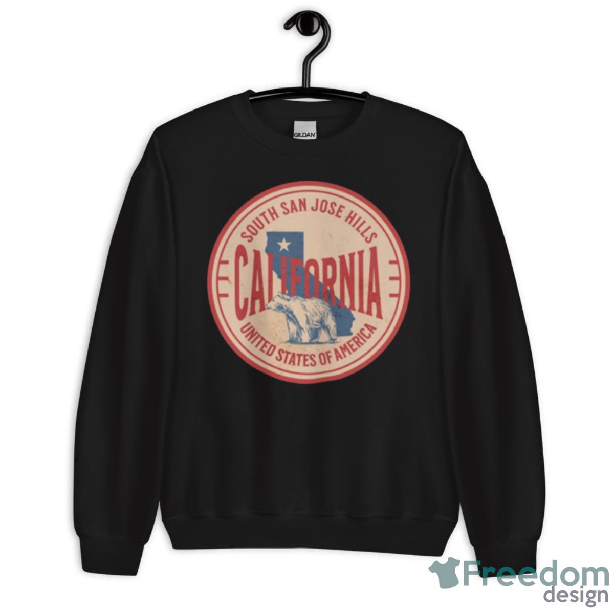 South San Jose Hills California Vacation Ca Souvenir Badge Shirt - Unisex Crewneck Sweatshirt South San Jose Hills California Vacation Ca Souvenir Badge Shirt - Unisex Crewneck Sweatshirt