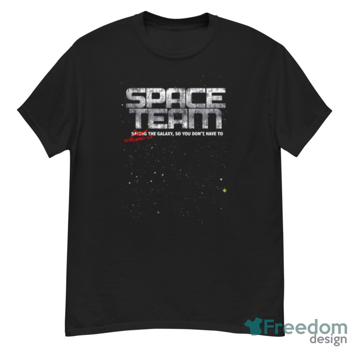 Space Team Logo Guardians Of The Galaxy Shirt - G500 Men’s Classic T-Shirt