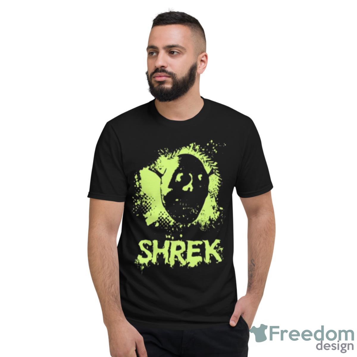 Spooky Shrek Halloween Design Shirt - Short Sleeve T-Shirt