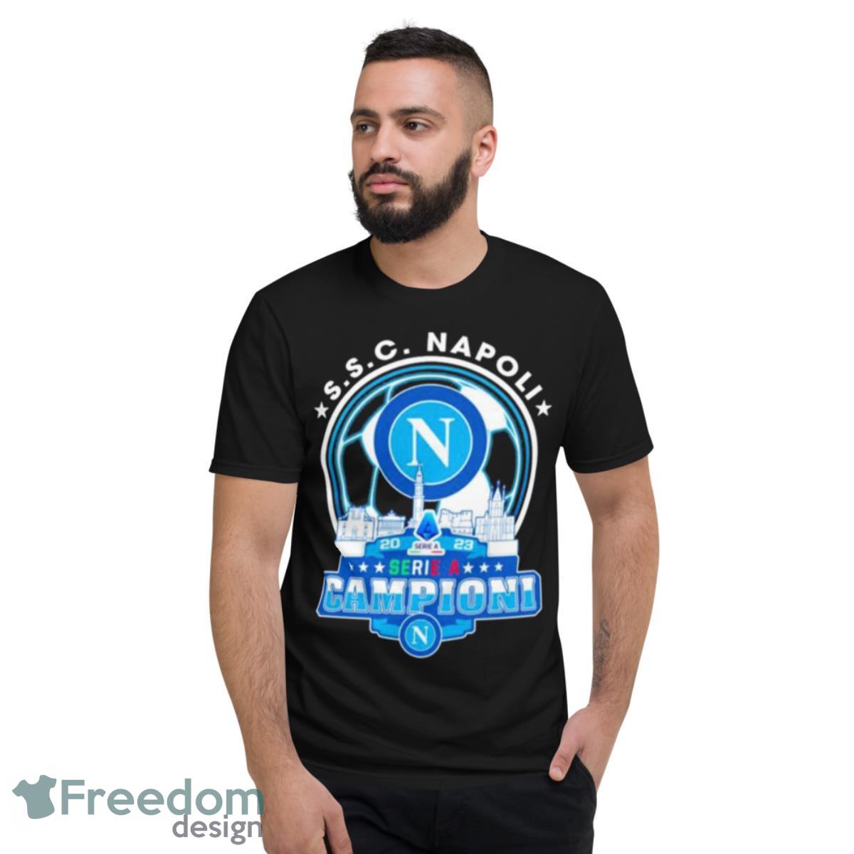 S.S.C Napoli 2023 Serie A Campioni Shirt - Short Sleeve T-Shirt