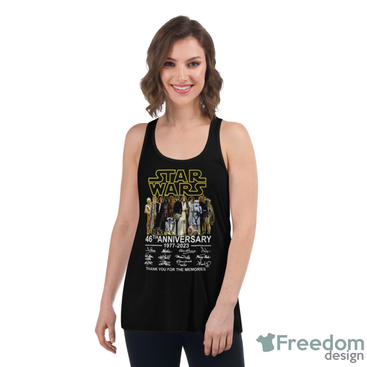 Star Wars 46 Anniversary 1977 2023 Thank You For The Memories T Shirt