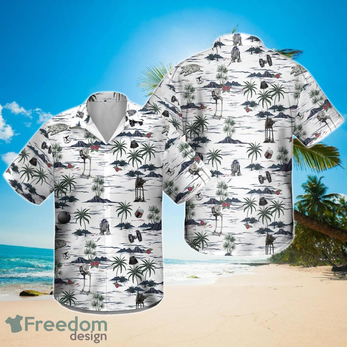 Star Wars Beach Hawaiian Shirt For Men And Women Product Photo 1