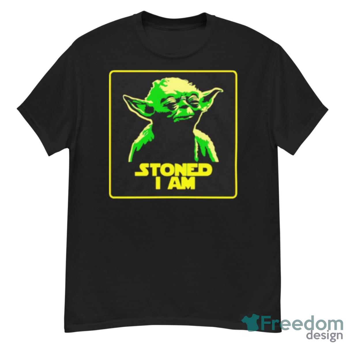 Star Wars Yoda Stoned I Am Shirt - G500 Men’s Classic T-Shirt