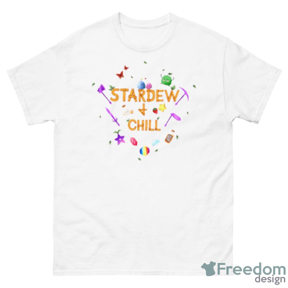 Stardew And Chill Game Shirt - 500 Men’s Classic Tee Gildan