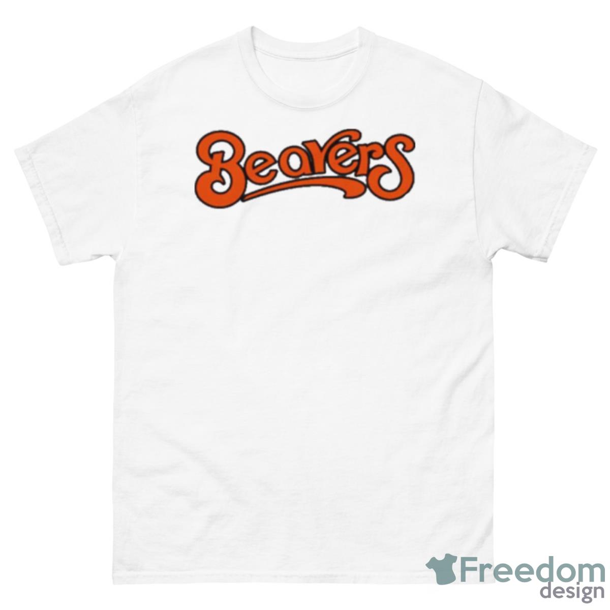 State Beavers Retro Ringer Shirt - 500 Men’s Classic Tee Gildan