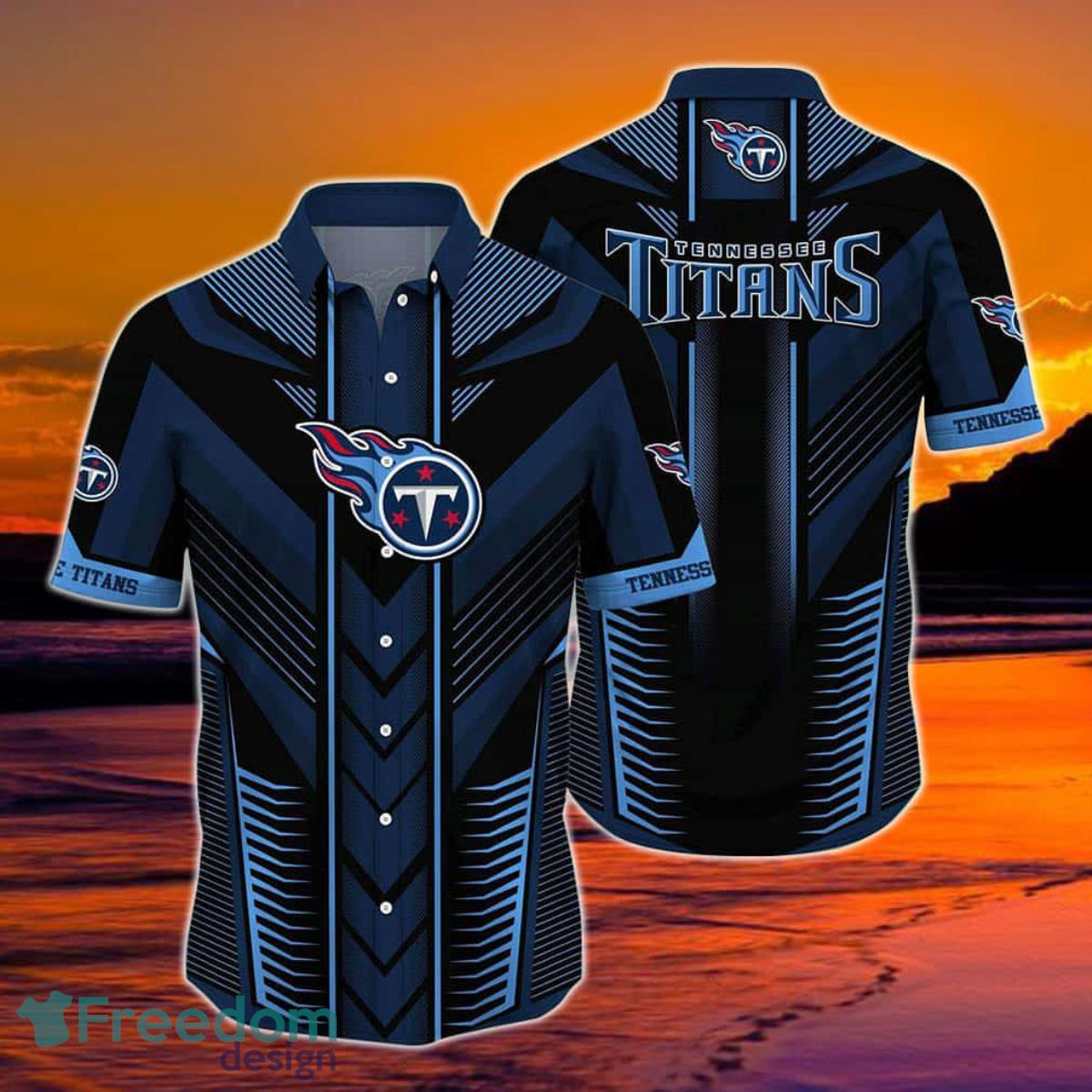 Stay Cool and Comfortable with Tennessee Titans NFL Hawaiian Shirts - Gift Ideas 2023 Product Photo 1