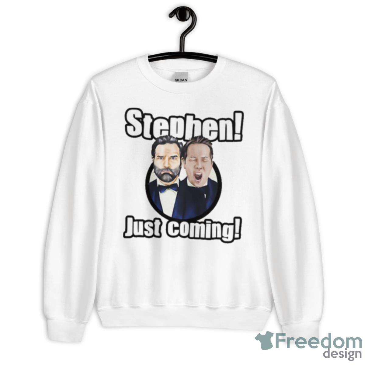 Stephen Just Coming Adam And Joe Shirt - Unisex Heavy Blend Crewneck Sweatshirt