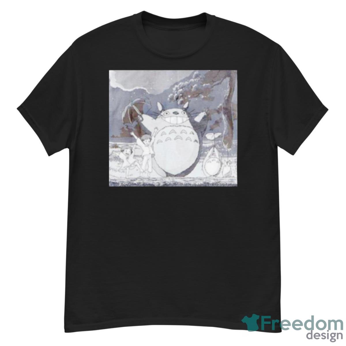 Studio Ghibli My Neighbor Totoro Black & White Shirt - G500 Men’s Classic T-Shirt