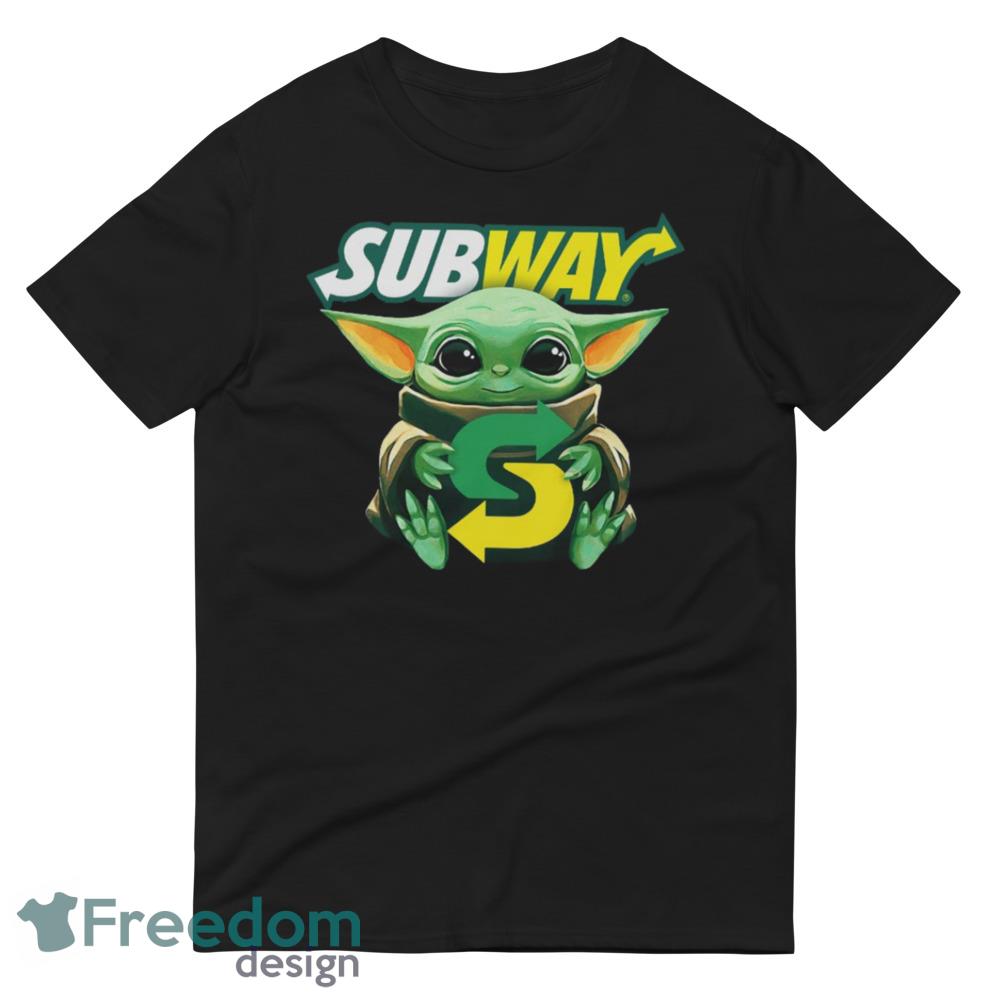 Subway Yoda Food Shirt, Subway Yoda Graphic Sweatshirt Print For Men And Women image Subway Yoda Food Shirt, Subway Yoda Graphic Sweatshirt Print For Men And Women - 980 Lightweight Fashion Short Sleeve T-Shirt