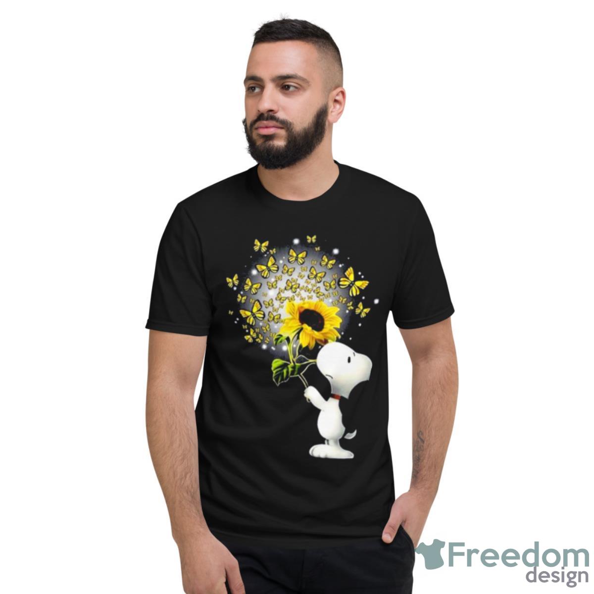 Sunflower Snoopy Shirt - Short Sleeve T-Shirt