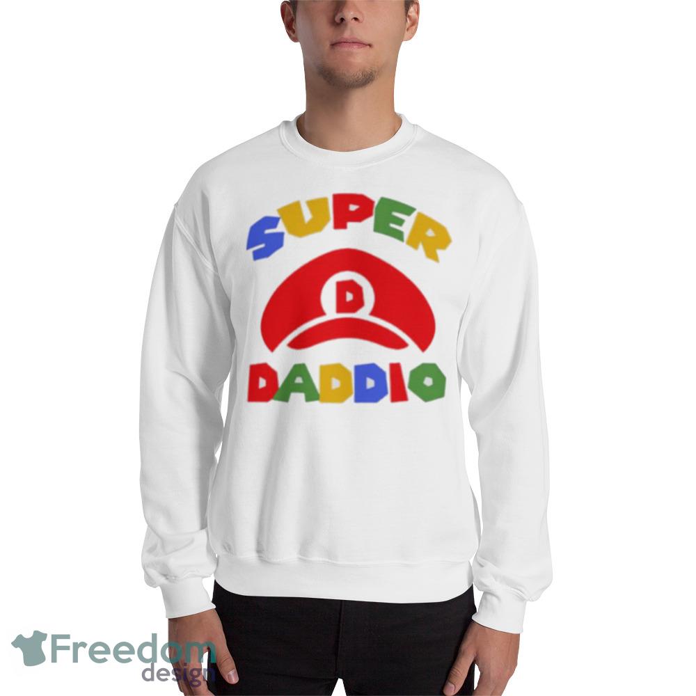 Super Daddio Super Mario Father’s Day Shirt - 500 Men’s Classic Tee Gildan