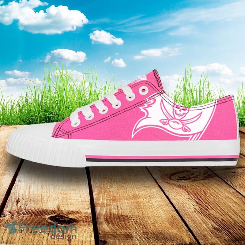 Tampa Bay Buccaneers NFL Men And Women Highlights Low Top Canvas Shoe For Fans - Tampa Bay Buccaneers NFL Womens Highlights Low Top Canvas Shoe_2