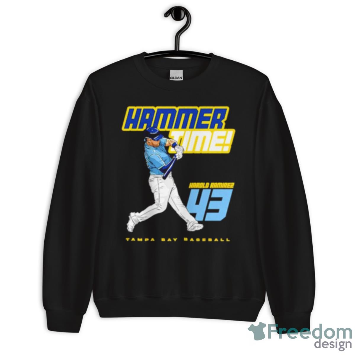 Tampa Bay Rays Harold Ramirez Hammer Time Shirt - Freedomdesign