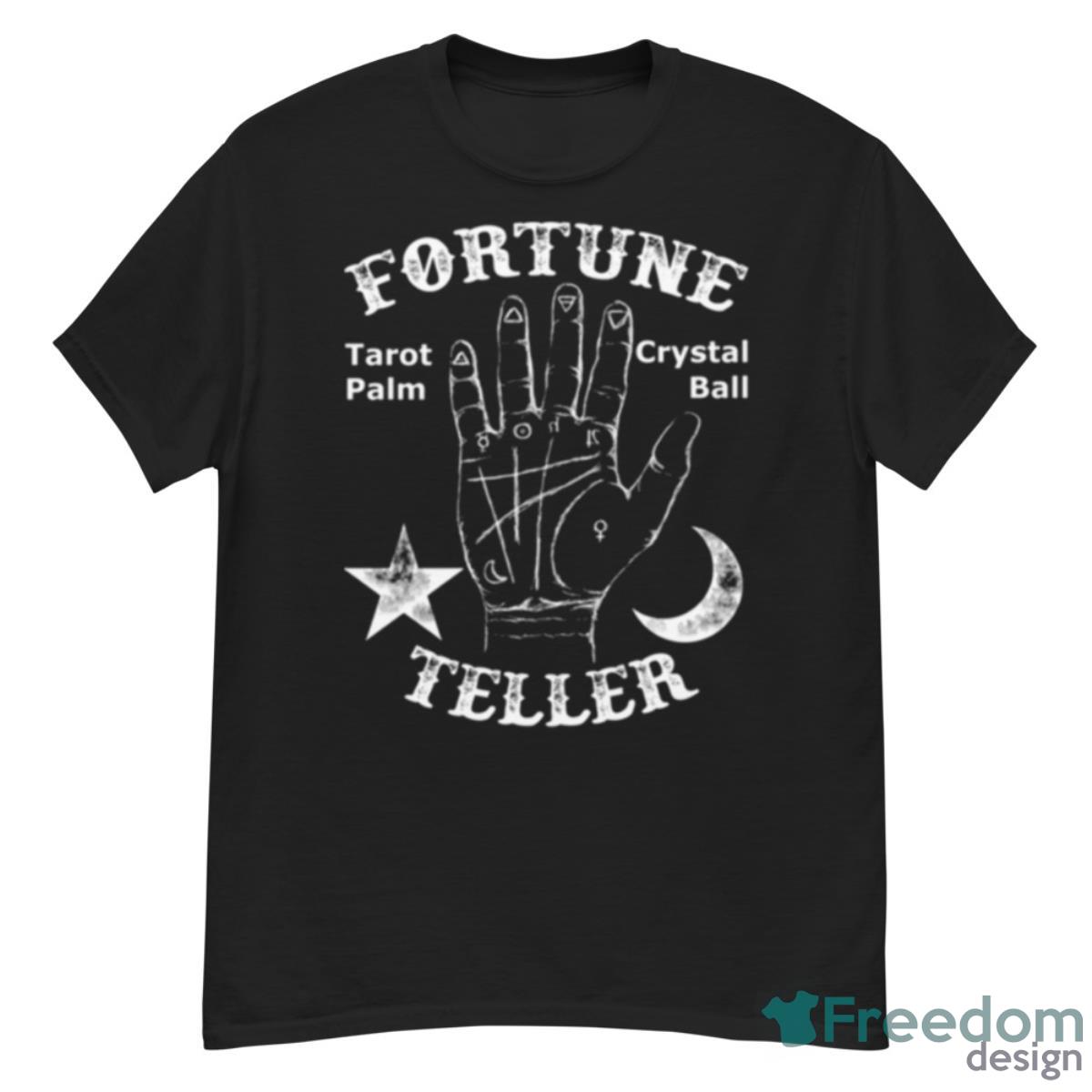 Tarot White Art Fortune Teller Shirt - G500 Men’s Classic T-Shirt