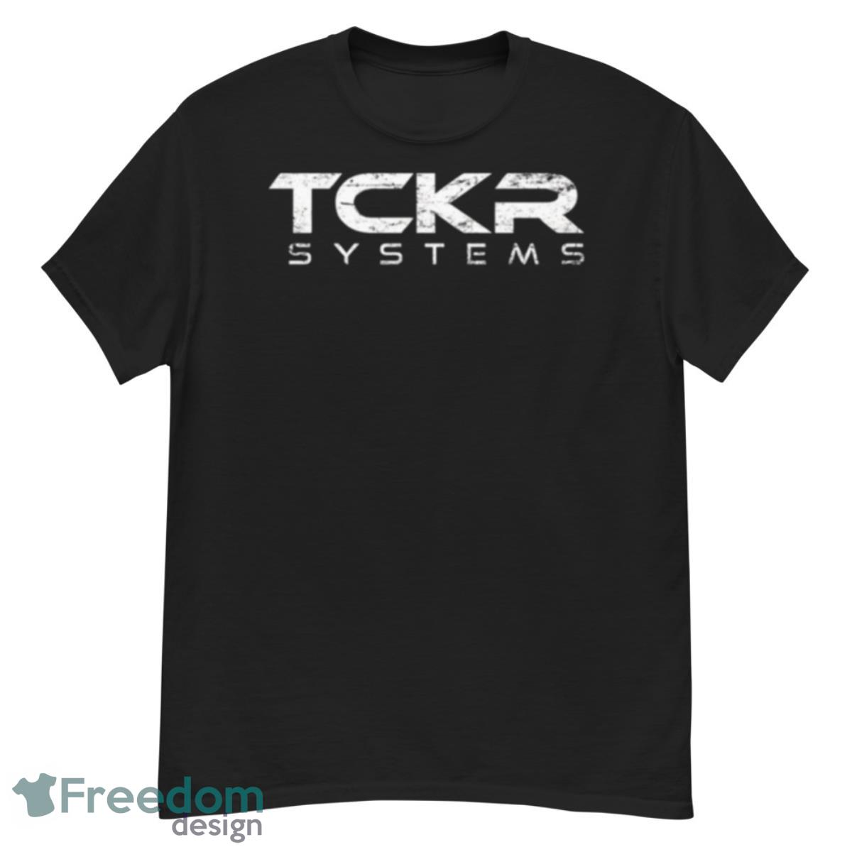 Tckr Systems White Black Mirror Shirt - G500 Men’s Classic T-Shirt