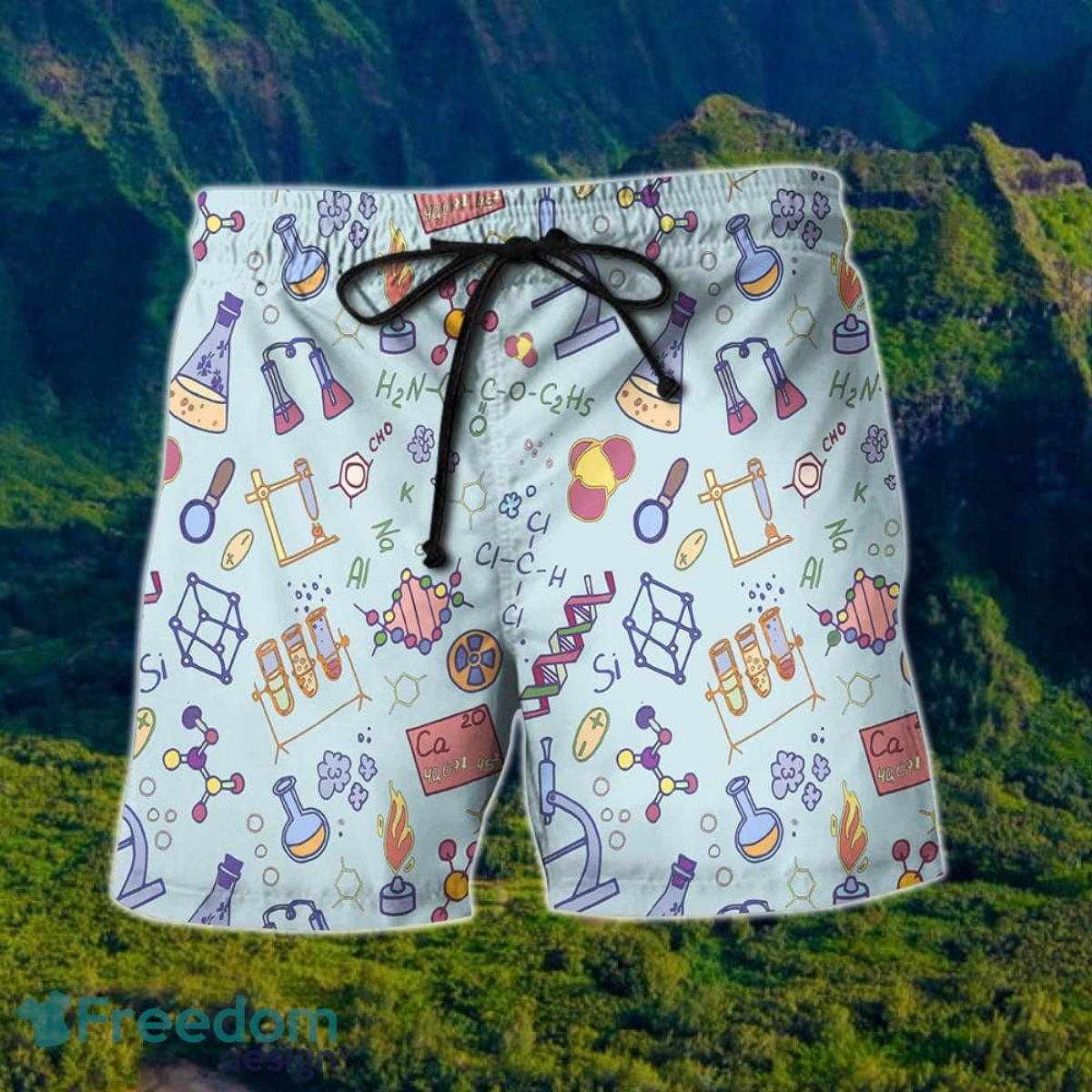 Teacher Hawaiian Shirt And Short For Men And Women Product Photo 2