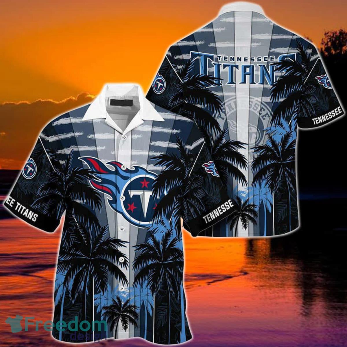 Tennessee Titans Hawaiian Shirt And Shorts Summer Vacation Gift