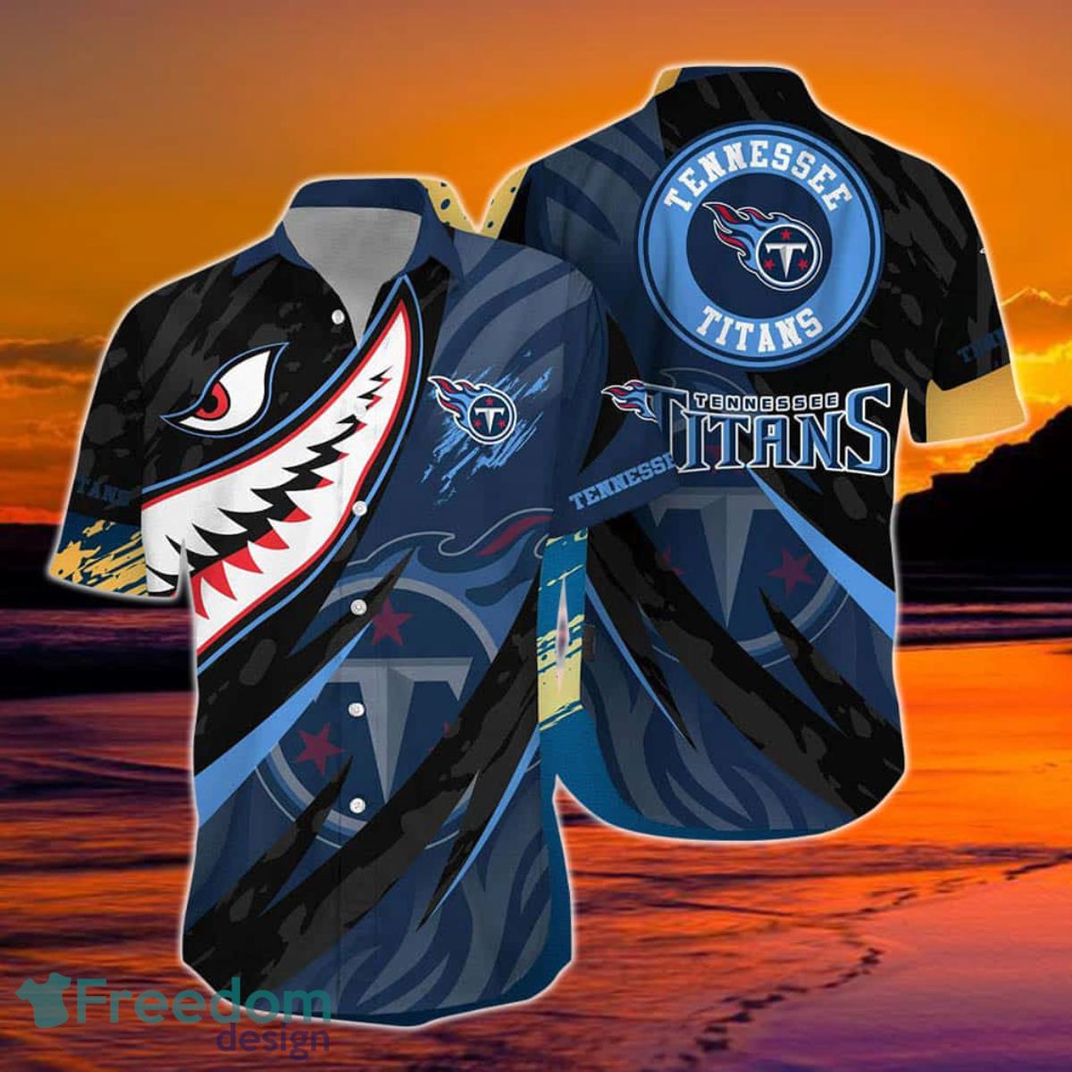 Tennessee Titans NFL Hawaiian Shirt Graphic 3D Printed New Trends Summer Product Photo 1