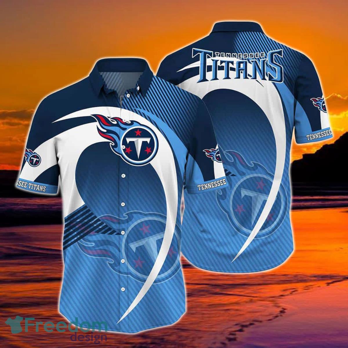 Tennessee Titans NFL Hawaiian Shirt, New Hot Trending Summer Beach Shirt Best Gift For Fan Product Photo 1