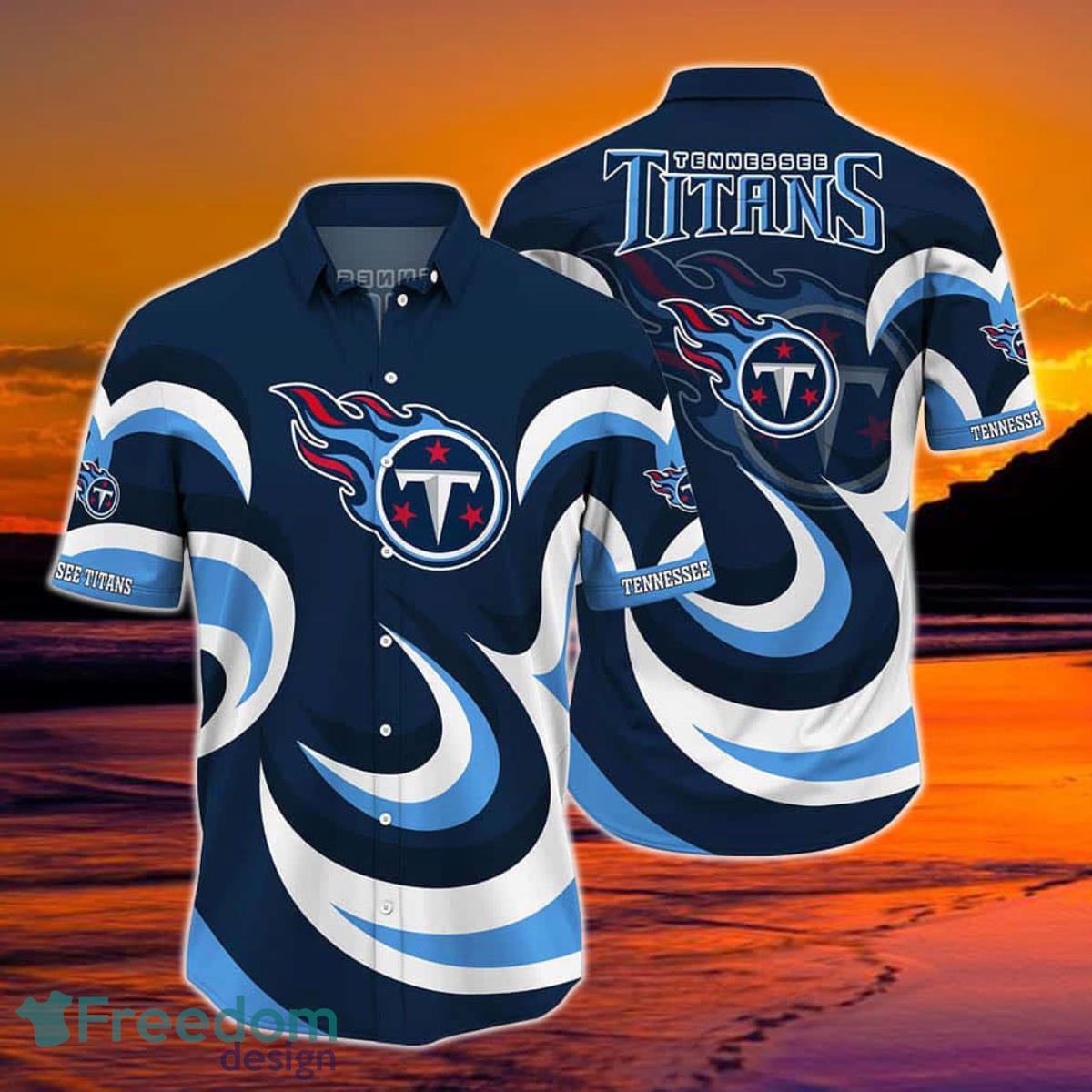 Tennessee Titans NFL Hawaiian Shirt Tropical Pattern New Trend