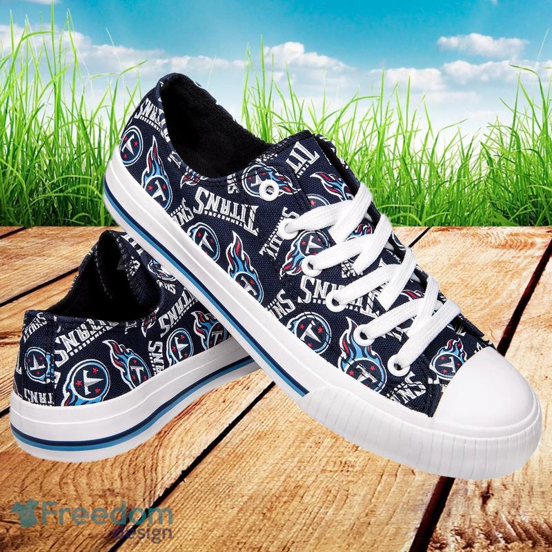 Tennessee Titans Shoes - Casual Canvas Tennis Sneakers –