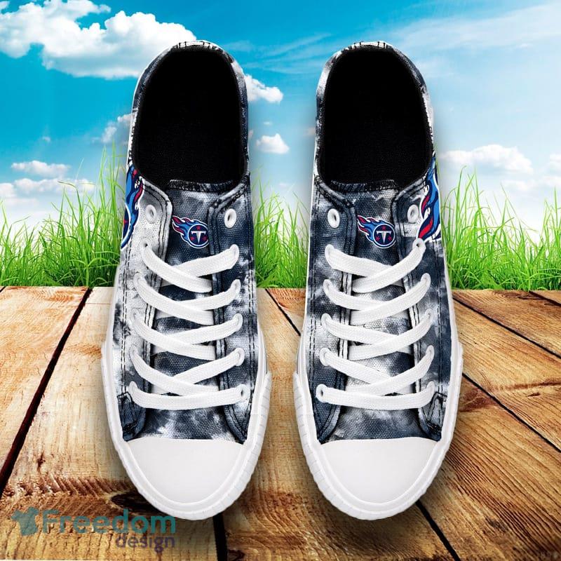 Tennessee Titans Shoes - Casual Canvas Tennis Sneakers –