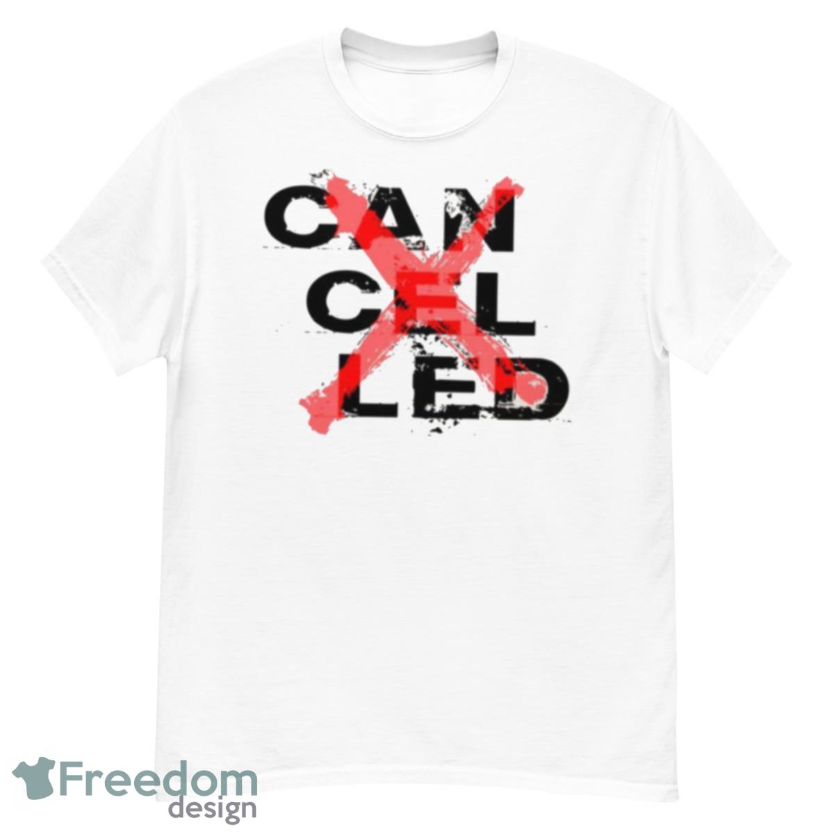 Text Design Thomas Petrou Cancelled Shirt - G500 Men’s Classic T-Shirt