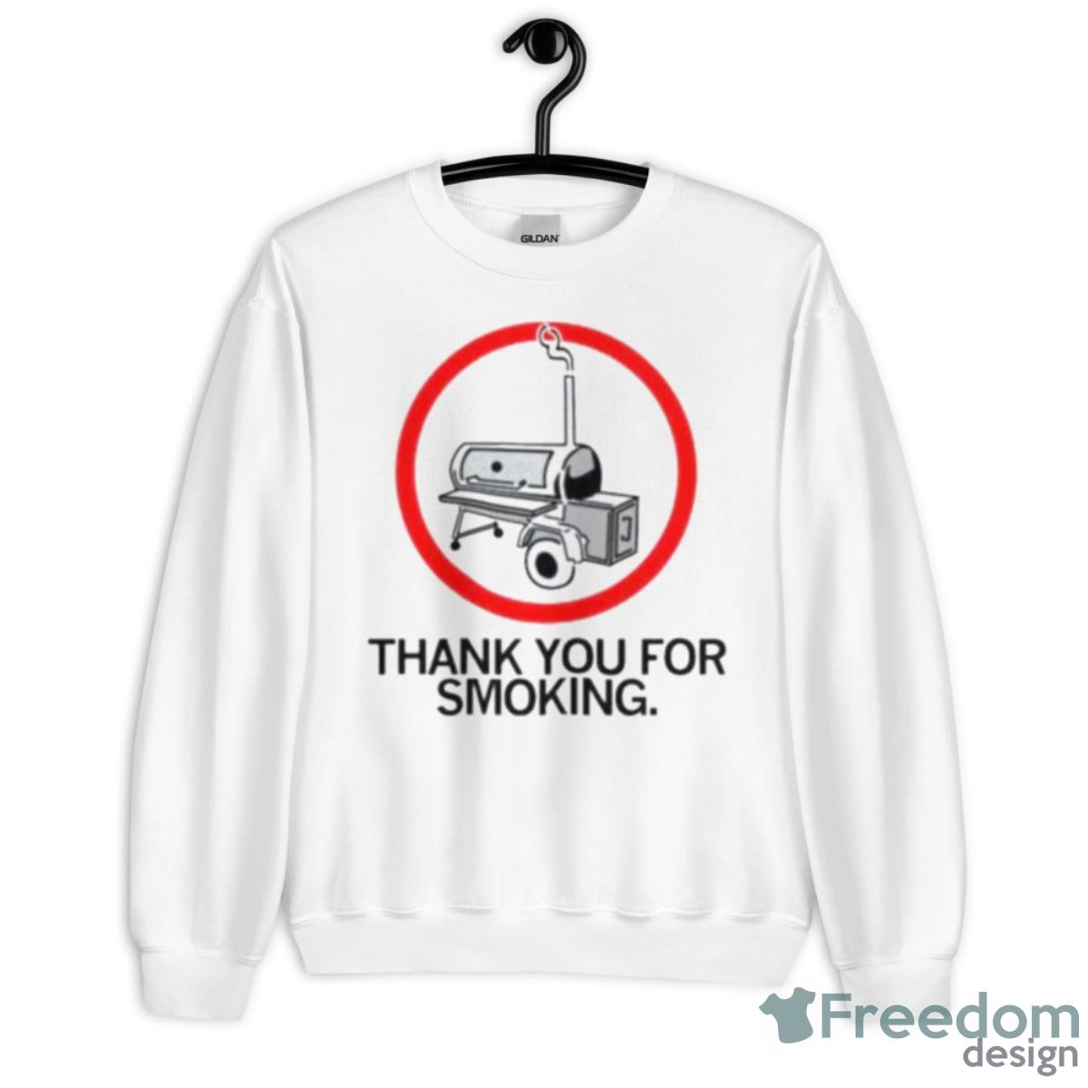 Thank You For Smoking Shirt - Unisex Heavy Blend Crewneck Sweatshirt