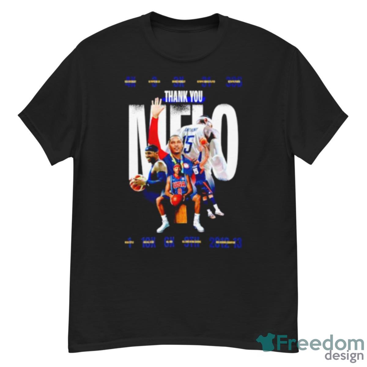 Thank You Melo Anthony Shirt - G500 Men’s Classic T-Shirt